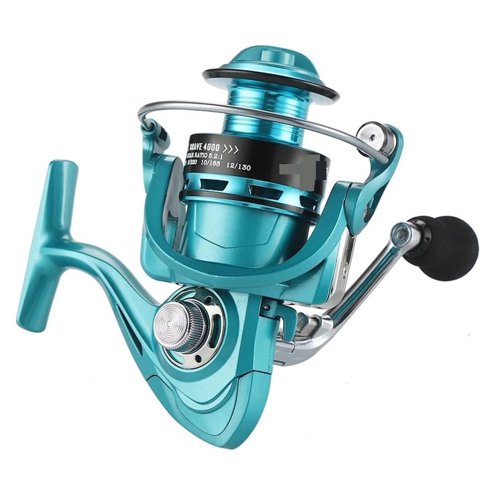 15 kg Max Drag EVA Handle Spinning Reel 1000–7000 for Sea Trout, Left/Right Hand, Smooth, Durable, Lightweight (1000 Series)