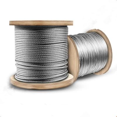 Steel Cable, Stainless Steel 304 Wire Rope, 0.38 mm Diameter, for Lifting Clotheslines (Diameter 0.5 mm, 20 Meters)