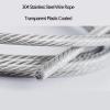 Steel Cable, Stainless Steel 304 Wire Rope, 0.38 mm Diameter, for Lifting Clotheslines (Diameter 0.5 mm, 20 Meters) view 4