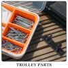 Clamp for Trolley Push-Handle Holder, Plastic, Black view 3