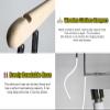 Adjustable Female Mannequin Torso with Metal Frame and Hanger view 3