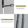 Adjustable Female Mannequin Torso with Metal Frame and Hanger view 4