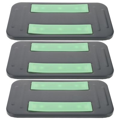 Hoement 3-Pack Removable Iron Ladder Step Pads for Loft Beds