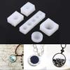 5-Piece Set of Creative DIY Semi-Round Cabochon Silicone Molds for Epoxy Resin Jewelry Making view 4