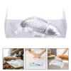 BESPORTBLE Aluminum Carp-Shaped Rice Cake Mold, Silver, 1 Pc view 2