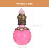 Glossy Resin Bottle Figurine, Moon Bottle Decor for Bookshelf view 4