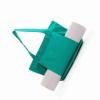 RiToEasysports Yoga Mat Storage Bag, Canvas Tote with Side Pocket and Zippered Pocket, Green view 1