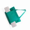 RiToEasysports Yoga Mat Storage Bag, Canvas Tote with Side Pocket and Zippered Pocket, Green view 3