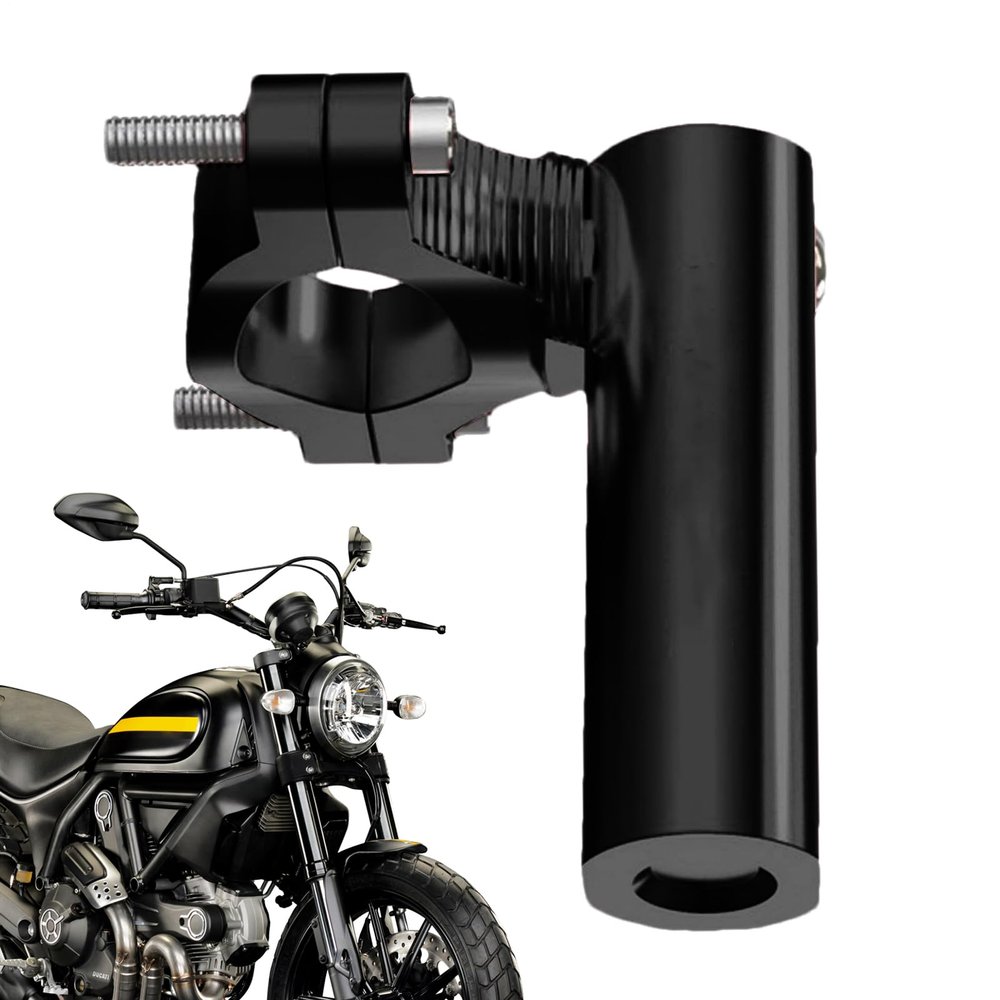 Fruusv Adjustable Motorcycle Handlebar Extension Mount