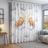 DSRDRFG Kids' Blackout Curtains with Bear Design, 90 x 200 cm (W x H), 2-Piece Set view 2