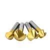 XLANDALYUEFA 90° HSS Cobalt Countersink Set, 3-Flute End Mill (16.5 × 90 mm, 1-Piece) view 4