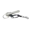 Stainless Steel Quick-Release Pin, 1 Pc., Spring-Ball Lock, 8 mm Diameter, with Retaining Lanyard (8 x 90 mm) view 2