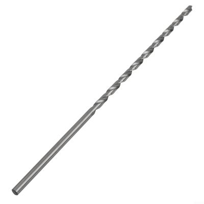 300 mm HSS Extra-Long Drill Bit for Soft Metal, Wood, and Plastic, with Double-Flute Design and Round Shank (7 mm)