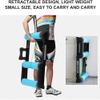 Folding Indoor Bike Trainer with Adjustable Resistance and Parabolic Rollers view 4