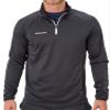 Bauer Vapor Junior Fleece 1/4-Zip Top, Black view 1