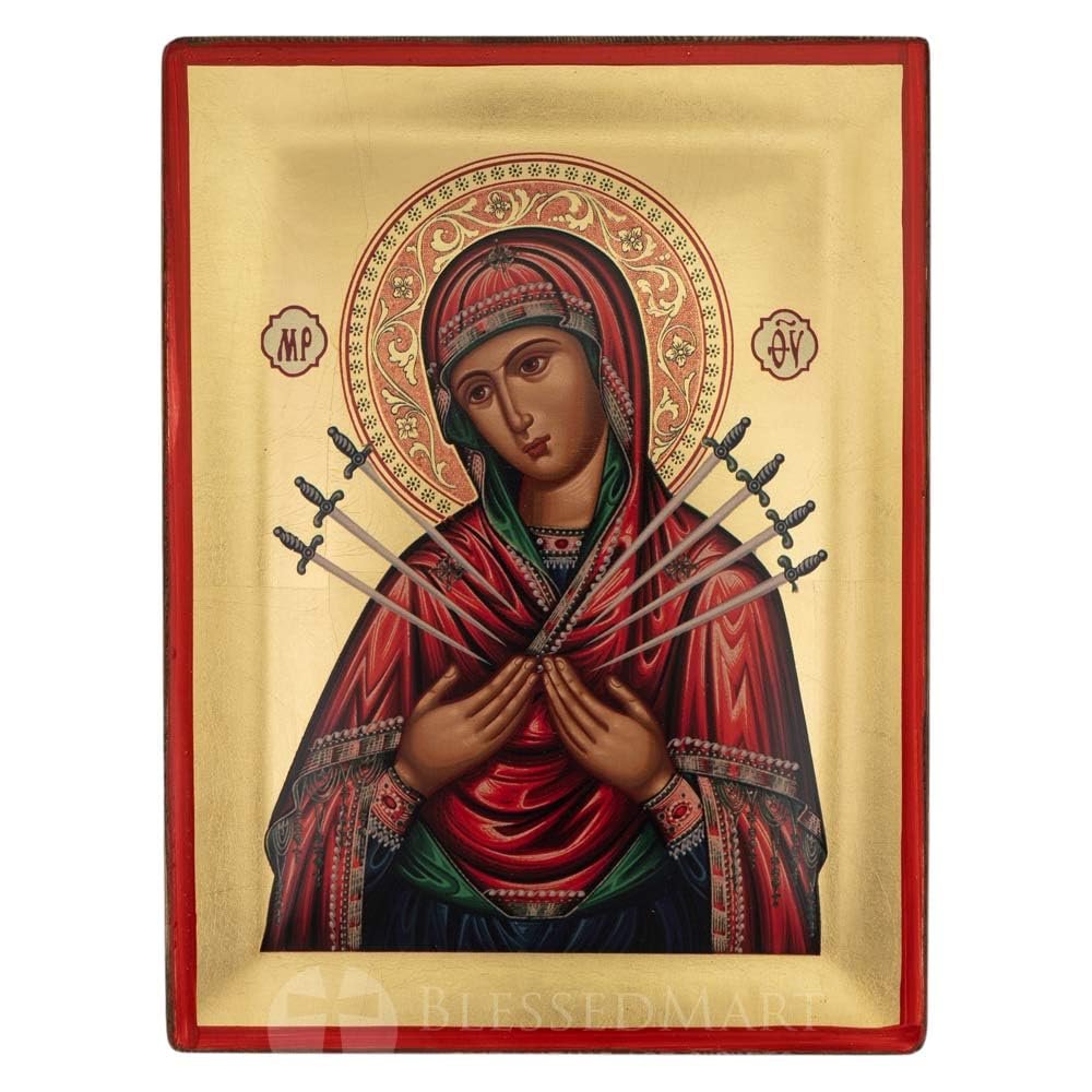 BlessedMart Softener of Evil Hearts Icon (Ornate Halo)