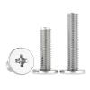 MOOPW 304 Stainless Steel Phillips Flat-Head Bolts, Extra-Thin view 1