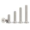 MOOPW 304 Stainless Steel Phillips Flat-Head Bolts, Extra-Thin view 4