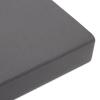 Waterproof Bench Seat Cushion for Indoor & Outdoor Use, High-Density Foam, Gray, 135 x 30 cm view 1