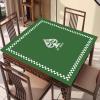 YXLYFDLY Mahjong Mat, Thick Noise-Reducing Table Cover with Rubber Backing, Green, 80 cm view 2