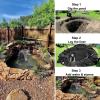 Black HDPE Pond Liner, 0.5 mm Thick, 20 x 10 m view 4