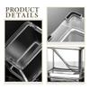 PAMINGONO Clear Acrylic Spice Container with Spoon and Freshness-Preserving Lid view 3