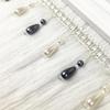1-Piece 12-Meter Black Tassel Fringe Trim with Beaded Braided Lace view 1
