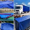 Waterproof Tarpaulin with Eyelets, 1.9 x 3.9 m, Blue view 2