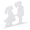 Scrapbook Cutting Dies, High-Hardness Carbon Steel, Boy and Girl Holding Hands view 3