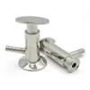 1pc OD 50.5 mm, 10 mm Hose Hook Clamp, SS304 Stainless Steel Sampling Valve with Manual Handle view 2