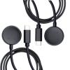 2-Pack USB-C Smartwatch Chargers with Magnetic Charging Dock view 1
