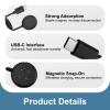 2-Pack USB-C Smartwatch Chargers with Magnetic Charging Dock view 3