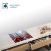 Tempered Glass Stove Cover, Cutting Board & Ceramic Cooktop Cover, 1-Piece, 50 x 52 cm, Hygienic & Non-Slip, for Induction and Ceramic Cooktops - Nebelbrücke-SFArt view 4