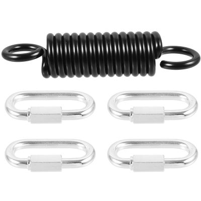 INOOMP Metal Hammock Chair Spring Set, 360° Swivel Suspension