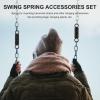 INOOMP Metal Hammock Chair Spring Set, 360° Swivel Suspension view 2