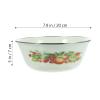 Artibetter Enameled Noodle Bowls, Set of 2, Vintage Style, for Soup view 3