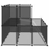 Mokuyary Small Animal Cage, Black, 143 x 107 x 93 cm view 4