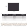 Decorative Fuse Box Cover and Wall-Mounted Picture Ledge, Black-D, 70 x 50 cm view 2