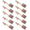 Masslla CB440 Carbon Motor Brushes for CB-440 / CB-436 / 195021-6 / 194427-5 / 194159-4, BTS130RFE, DCPB16.5 Pair view 1