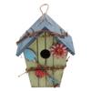 Wooden Birdhouse Nesting Box, Vintage Retro Design view 1
