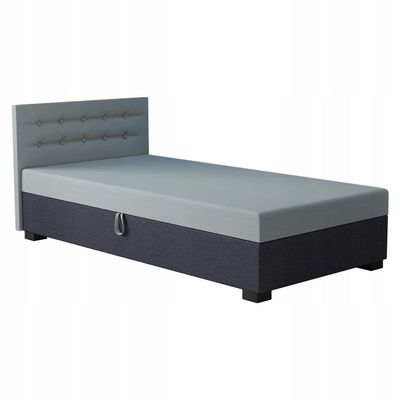 TAPCZANY24 Olaf Box Spring Bed 80 x 200 cm with Pocket Spring Mattress