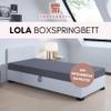 TAPCZANY24 Lola Box-Spring Bed 100 x 200 cm with Pocket-Spring Mattress view 3