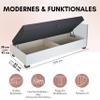 TAPCZANY24 Lola Box-Spring Bed 100 x 200 cm with Pocket-Spring Mattress view 4