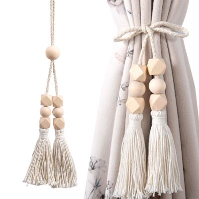 Curtain Tieback with Decorative Tassel