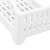 Aramox Barcode Printer Stand, ABS Label Holder, White view 2