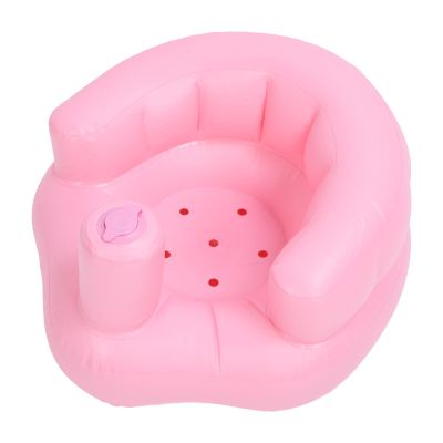 Fdit Inflatable Baby Seat, Leakproof, Foldable Support Chair for Home, Bathroom, Grass and Beach
