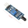 Aramox IR Flame Sensor Module, 5-Piece Fire Detection Detector with Adjustable Sensitivity for Robot Smart Cars, 3.3V–5V view 1