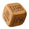Lufaze Quilter's Decision Dice – Engraved Handmade Sewing Tool view 1