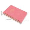 FOMIYES 2026 Weekly and Monthly Planner Spiral Notebook with Durable PU Cover, 360° Lay-Flat Appointment Calendar for Women and Professionals, English Layout, Goal Tracking view 2