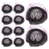 Invisible Ballet Hair Nets, 20 Count, Polyester, Purple view 1